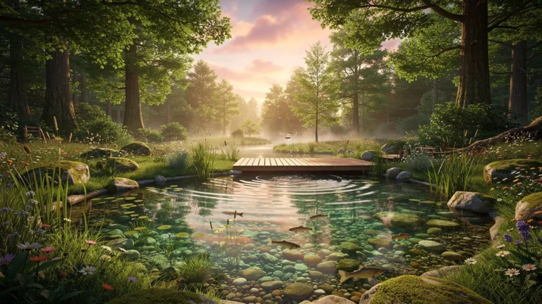 bassin naturelle baignade