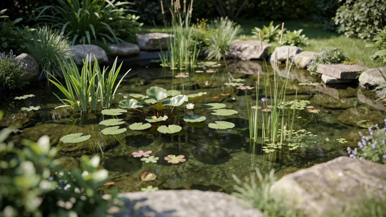 Partir trois semaines en laissant mon bassin naturel livré à lui-même